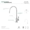 Kingston Brass KS5191NML Magellan Single-Handle Water Filtration Faucet, Polished Chrm KS5191NML - alternate 4
